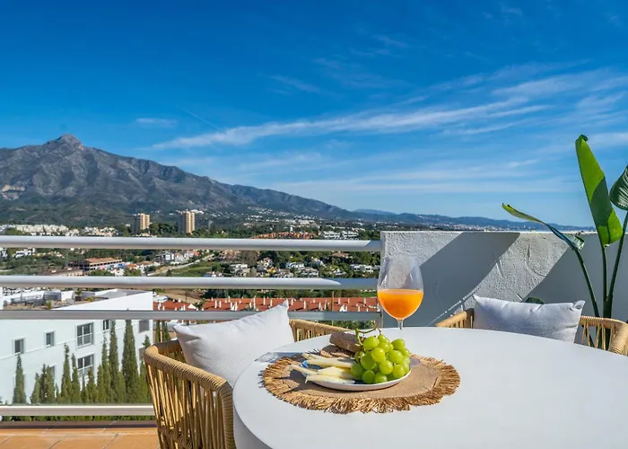 شقة Xpce Golden Banus Penthouse - Parking Free ماربيا